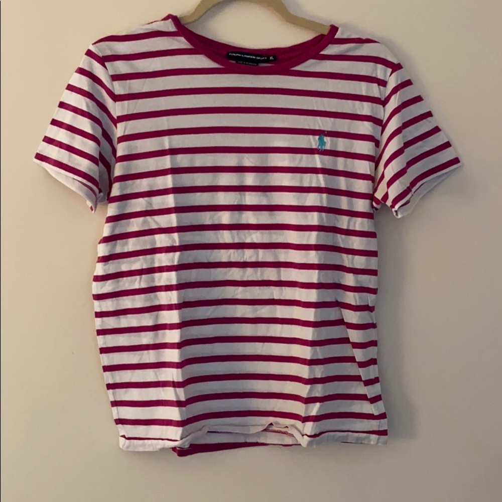 Ralph Lauren Sport stripped t-shirt